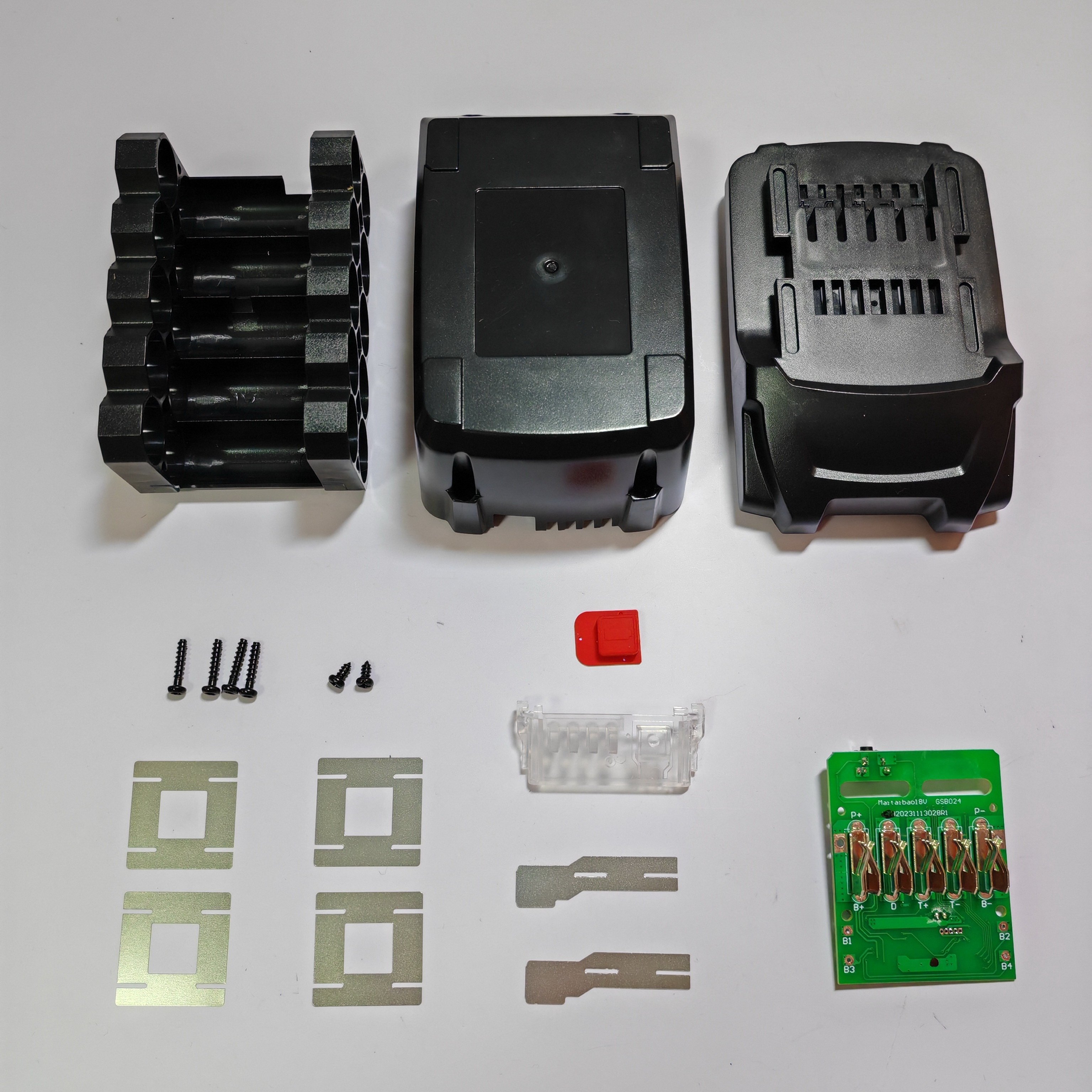 Factory Price METABO 18v 10 Cells 18650 Plastic case Plastic Housing Plastic Cover Bms 18V 6.0AH L1815R L1240 L1215