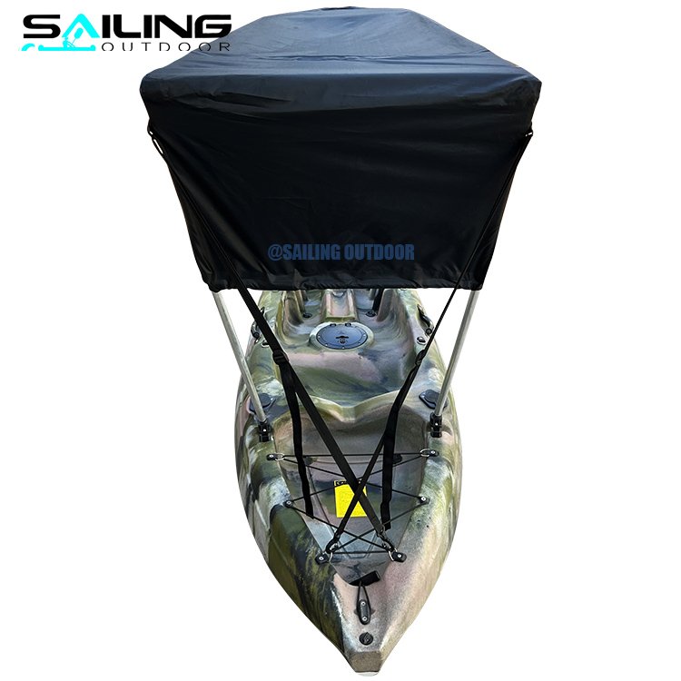 Fishing Boat Sun-Shade Cover Waterproof Kayak Awning Sunshade Bimini Top for Boat Canoe Accessories