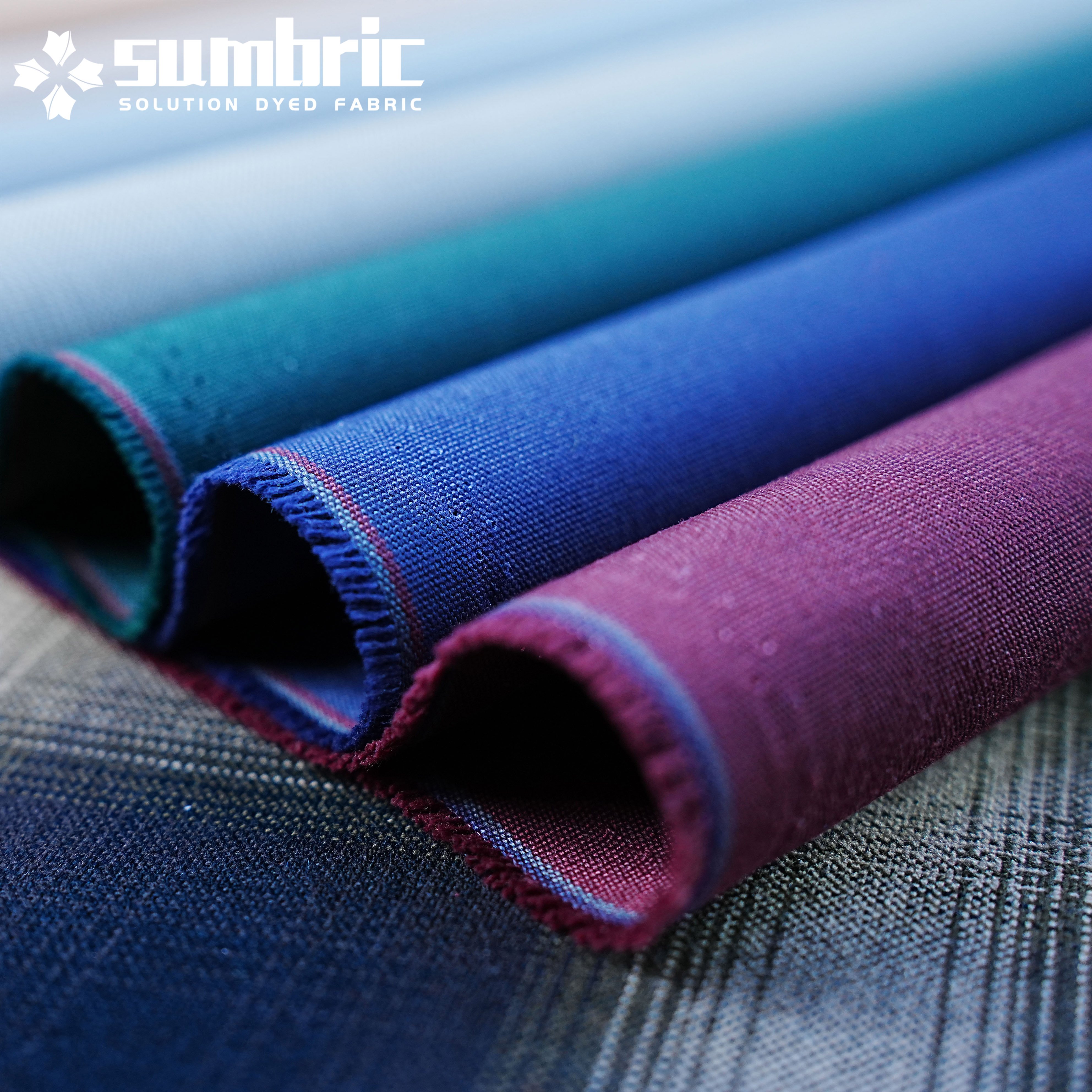 Sumbric Solution Dyed Awning Fabric Waterproof Marine Canvas Fabric Recycled Polyester Fabric