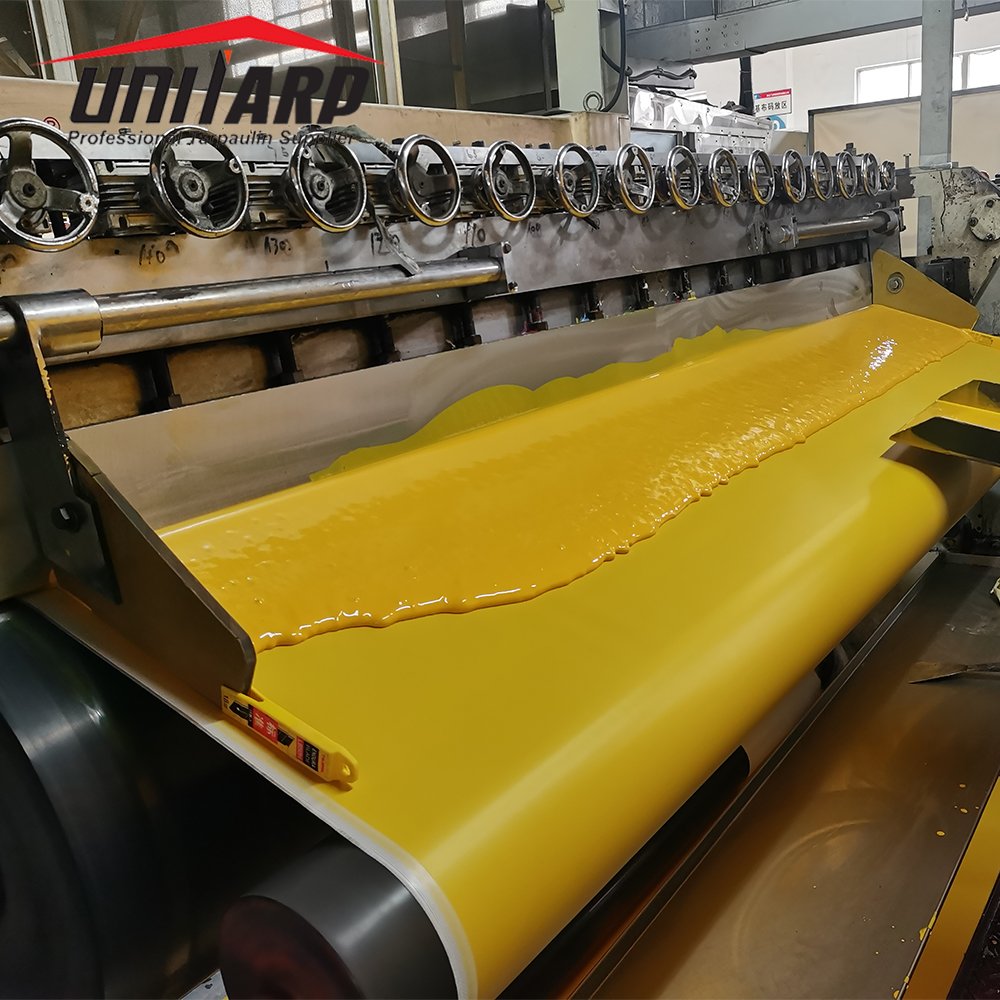 Mine Ventilation PVC Laminated Coated Fabric PVC Tarpaulin Fabric for Air Duct Ventilation Duct Air Exhaust