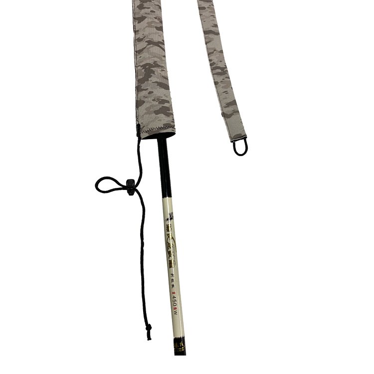 2025 Hot Selling Custom Logo Waterproof Fly Fishing Pole Cover Socks Floating Neoprene Fishing Rod Sleeve