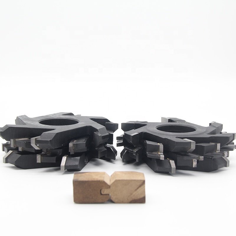 Wholesale Customization Black Carbide Profile Cutters Milling Cutter Wood for Door Frame Floor Cutter 125*40*6T