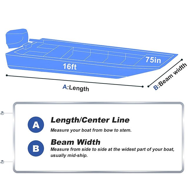 Custom Heavy-Duty UV-Proof Oxford V-Type Boat Cover Durable Waterproof Polyester for Fishing Boats