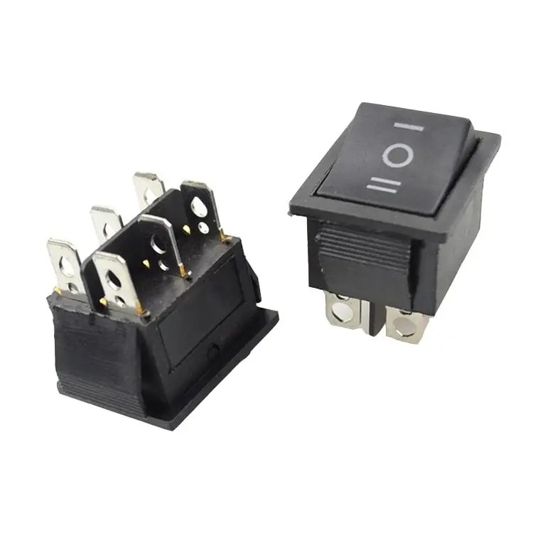 Electrical KCD1-101 on OFF Rocker Switch T85 2 PIN Mini Switch