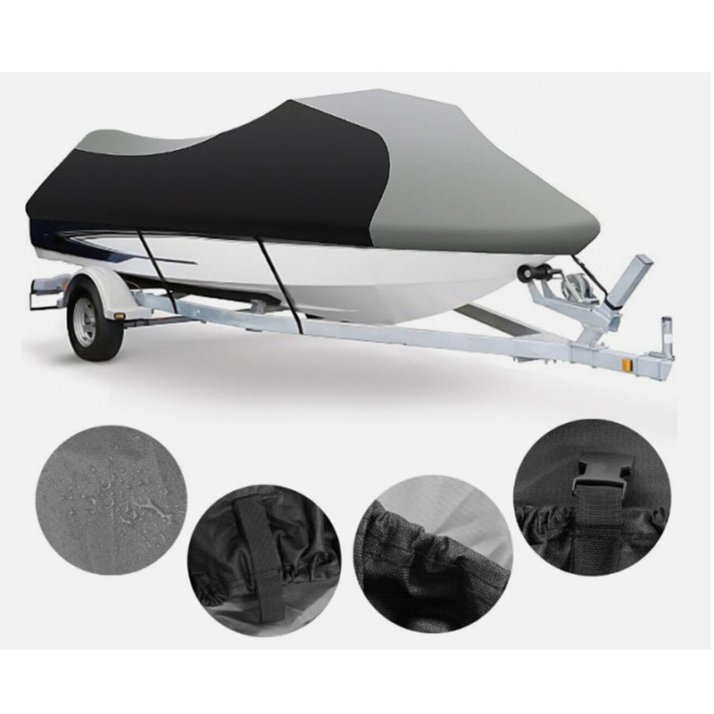 Customized Heavy Duty UV Resistant Cover Sun Protection Inflatable Boat Jetski Outdoor Use Sports Design Nylon Oxford PVC Option