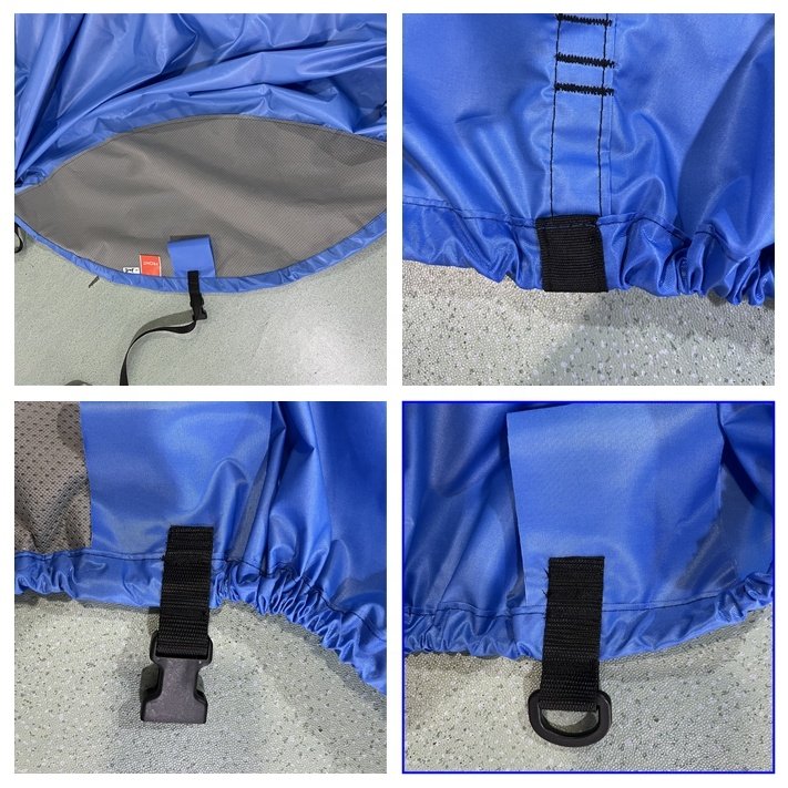 Waterproof 16ft-24ft Boat Cover Durable 210D 420D 600D Polyester Oxford T Top Sun Rain Dust Proof for Boats