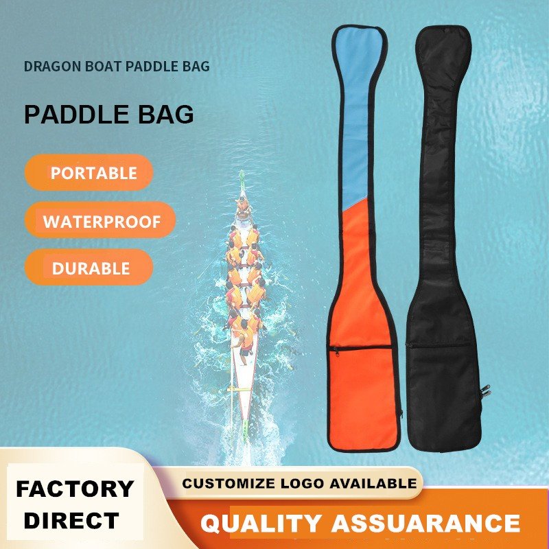 Factory Direct Custom Oxford Fabric Full Cover Dragon Boat Paddle Bag Custom logo Support Paddle Cover
