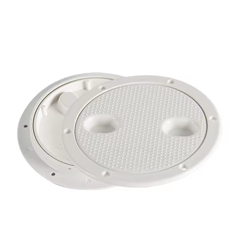 4" 5" 6" 8" Round Screw-out Inspection Access Hatch Cover Deck Plate for Boat Kayak Deck Inspection Access Hatch Cover