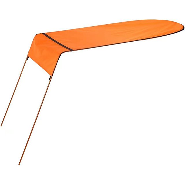 Factory Direct Boat Canopy Bimini Top Boat Cover with Rear Support Pole and Mounting Hardwares for Kayak Fishing Ski Boat