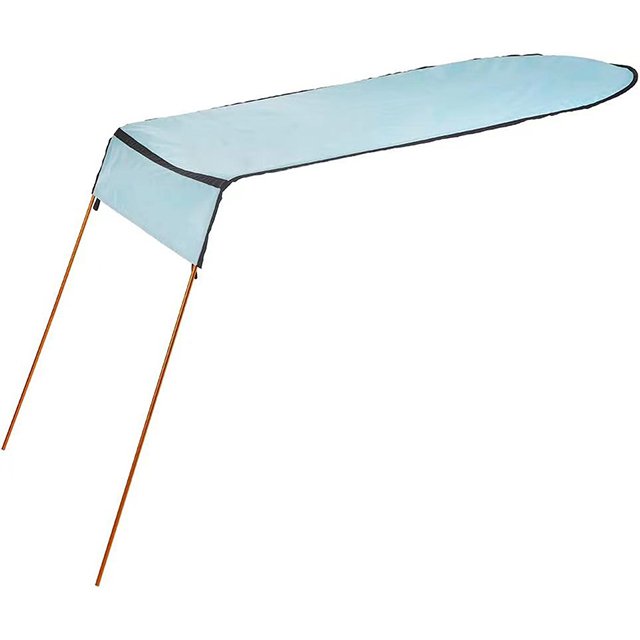 Factory Direct Boat Canopy Bimini Top Boat Cover with Rear Support Pole and Mounting Hardwares for Kayak Fishing Ski Boat