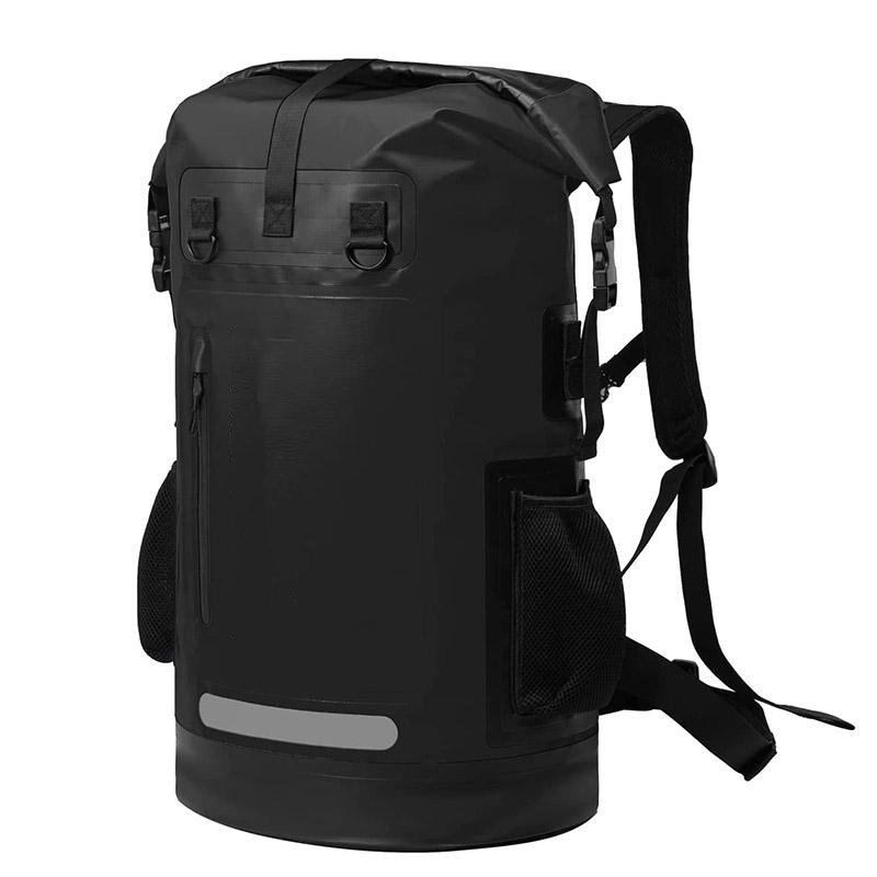 OEM Wholesale Custom LOGO 55L Popular Outdoor Hiking Waterproof Backpack Swimming Beach Waterproof Bag Camping Ruck Sack