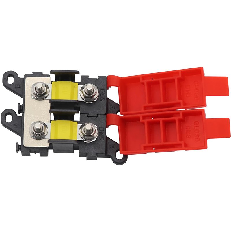 2 Way Midi Fuse Holders Car Audio Marine Boat Copper Fuse Block with Midi Fuses