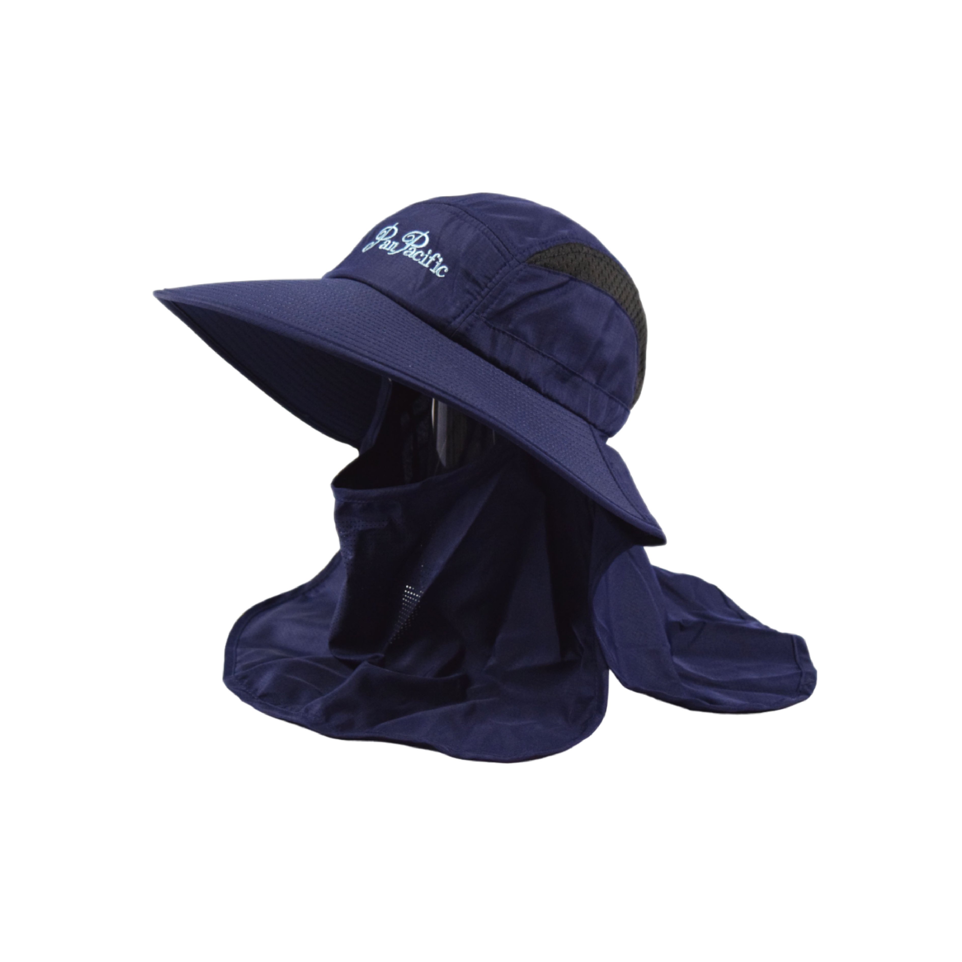 Adjustable Breathable Face Cover Hat Outdoor Hiking Trekking Hunting Camping Wide Brim Polyester Hat With Neck Flap