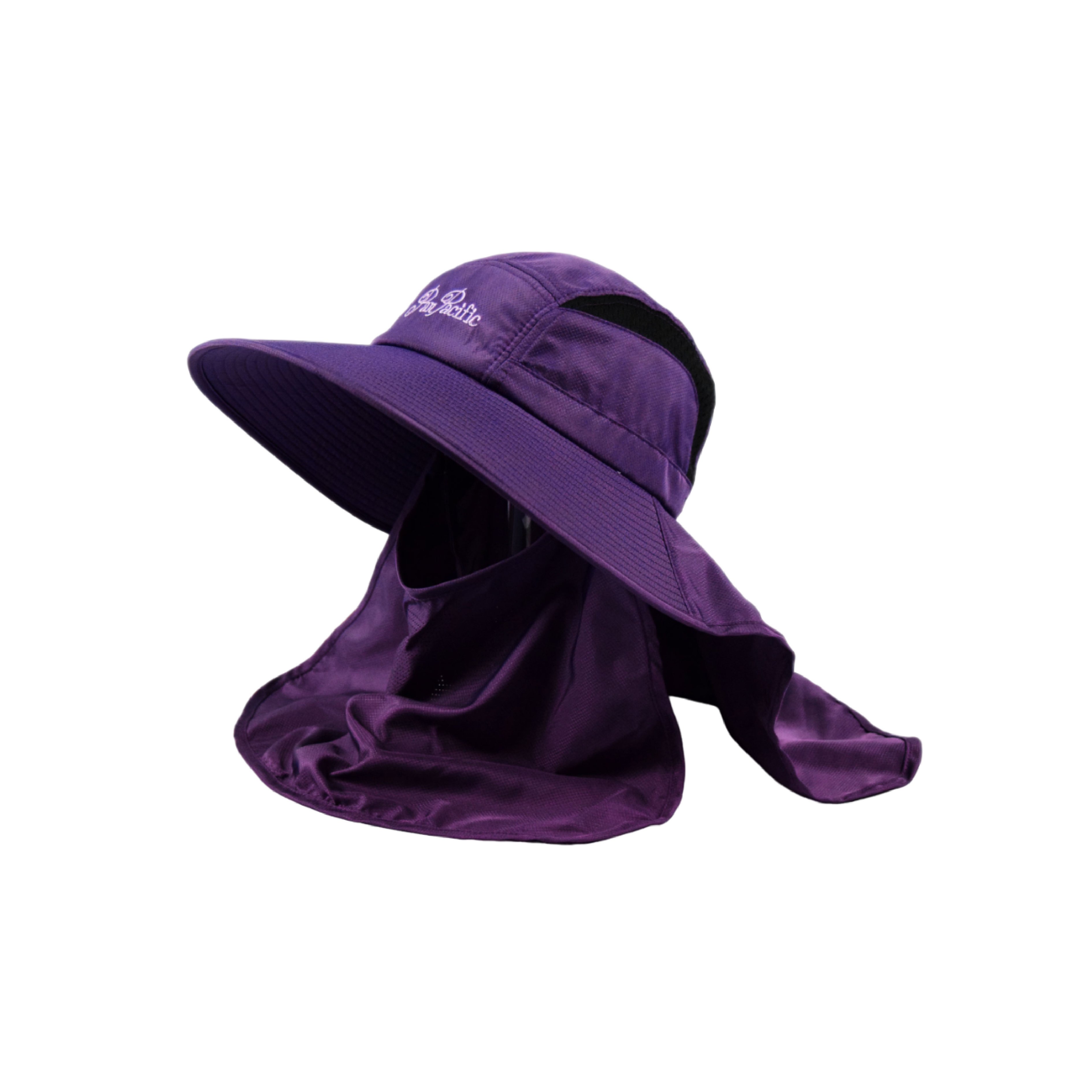 Adjustable Breathable Face Cover Hat Outdoor Hiking Trekking Hunting Camping Wide Brim Polyester Hat With Neck Flap