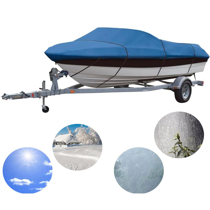 Wholesale Price Custom High Quality Boat Cover Waterproof Sun Protection Universal Boat Cover