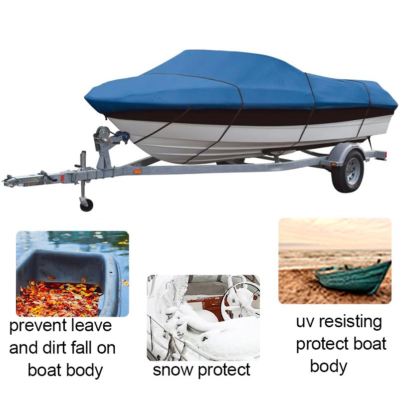 Wholesale Price Custom High Quality Boat Cover Waterproof Sun Protection Universal Boat Cover