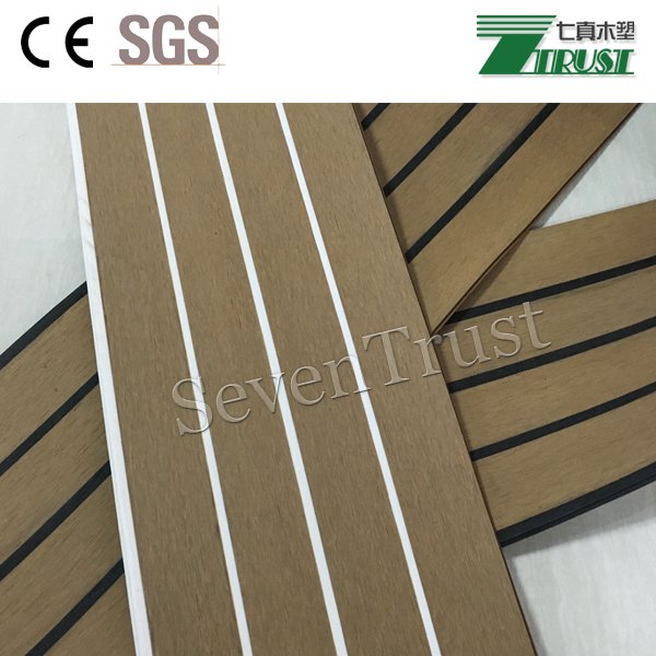 Outdoor Synthetic Teak Deck for Boat and Yacht Covering