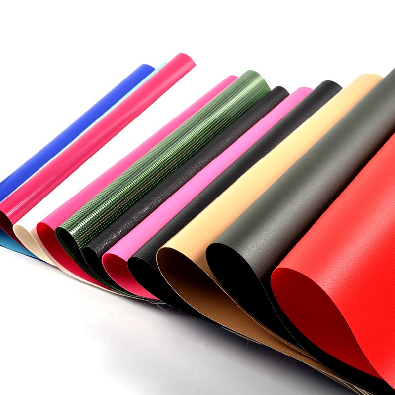 18oz Waterproof Pvc Coated Polyester Fabric Tarpaulin Manufacturer