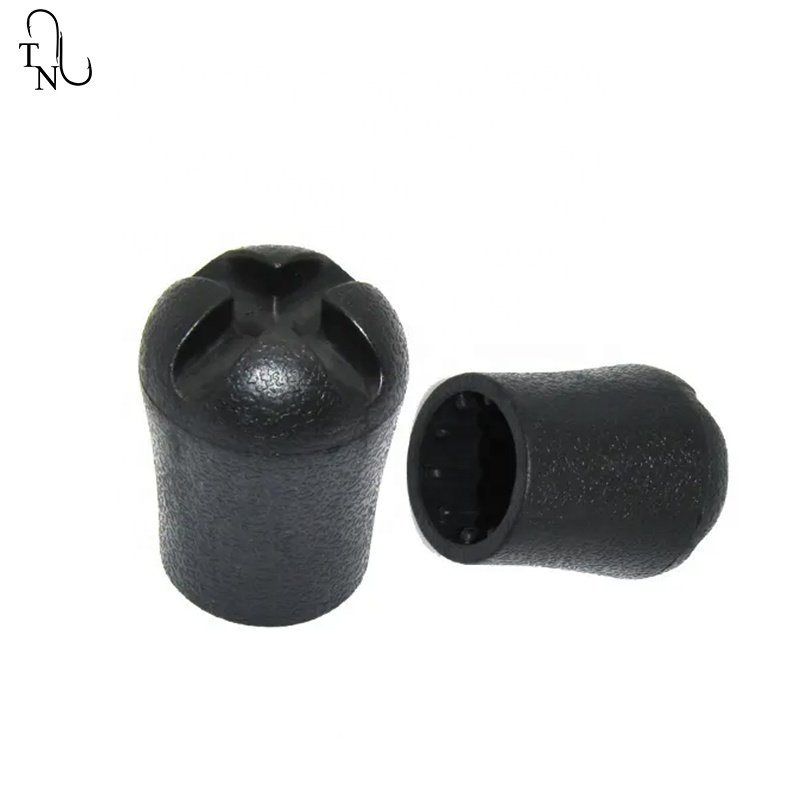 TN05 PVC Gimbal Cap Covers Butt Cap 27# Soft End Cap 13.2-22mm Fishing Rod Durable Protector Building Repairs Tackle