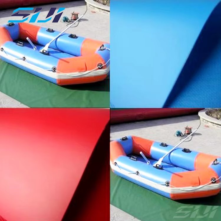 Inflatable Boat Tarpaulin/ PVC Fabric 1100d High Strength Pvc Inflatable Tarpaulin
