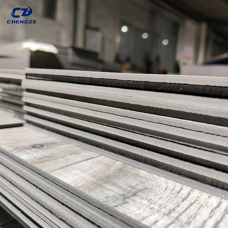 Decking Plank Crack-resistant Outdoor Wpc Floor Waterproof Peel and Stick Tiles Floor Vinyl Lvt Self Adhesive Pvc Plastic Floor