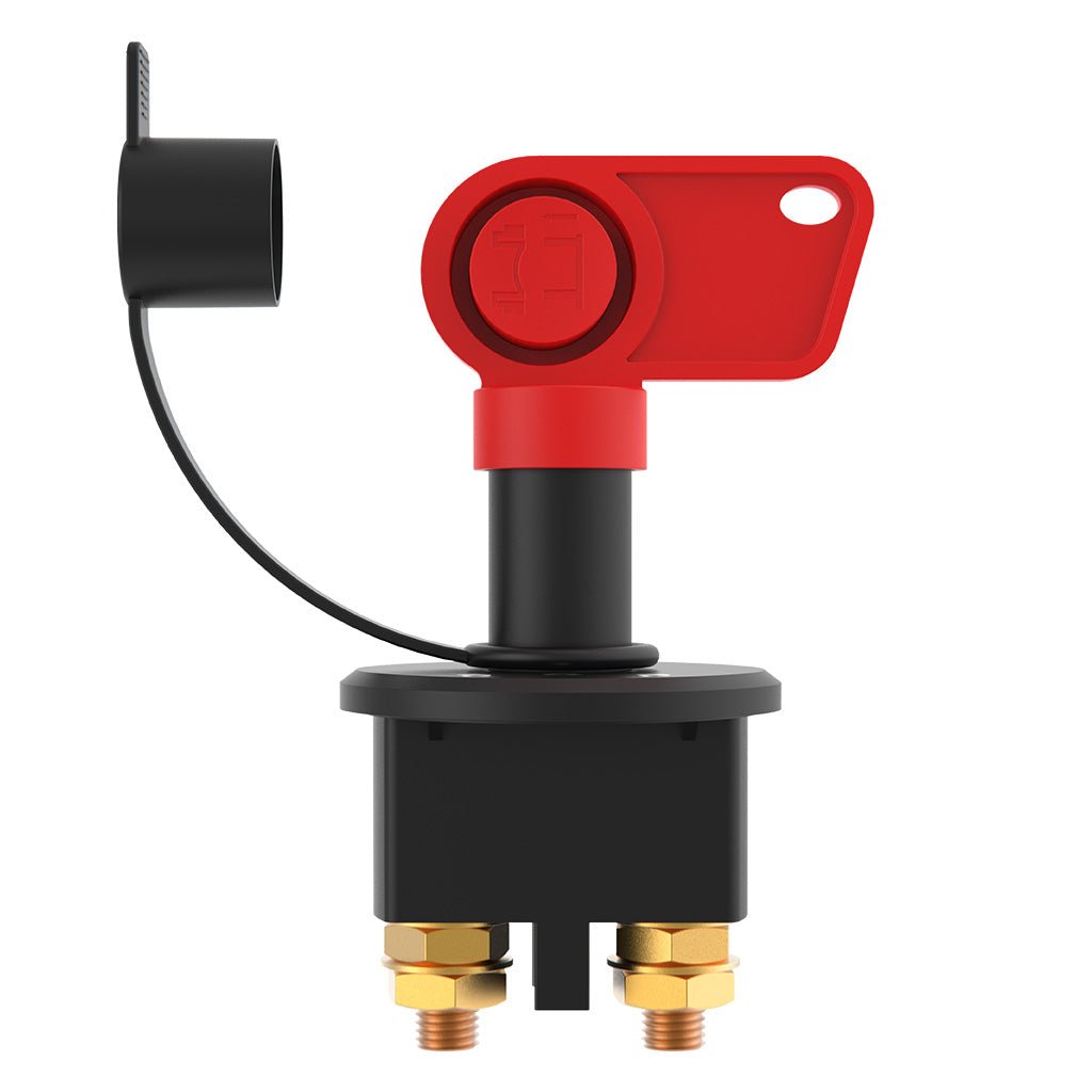 Battery Circuit Breaker Switch 12V - 24V - 250A Universal Fuse Holder Transparent Screwed Cover
