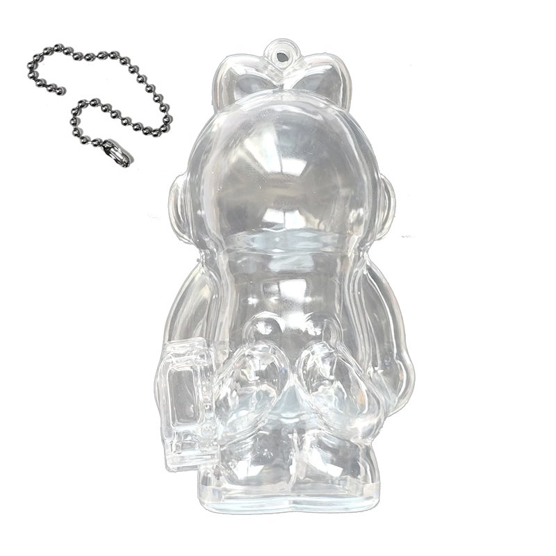 Acrylic Keychain Designer Toys Dust Cover Integration Transparent Blind Case Organizer Molly Space Protector