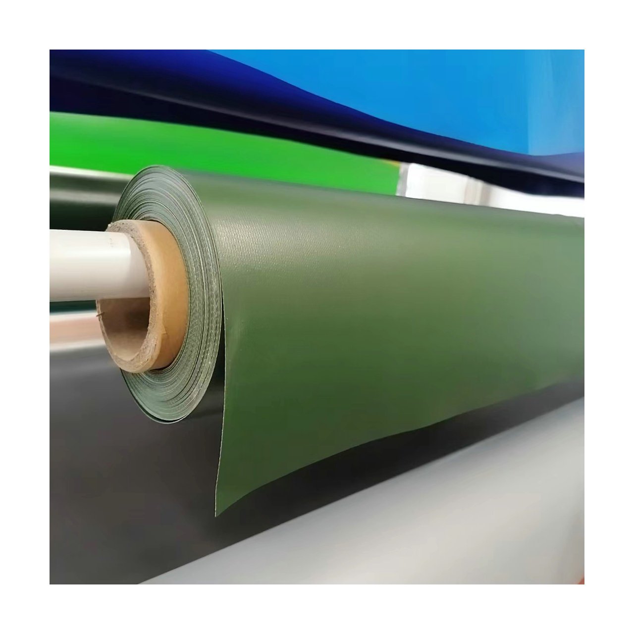 Sijiatex 900gsm Black Out Flame Retardant Pvc Vinyl Fabric for Truck Container Cover