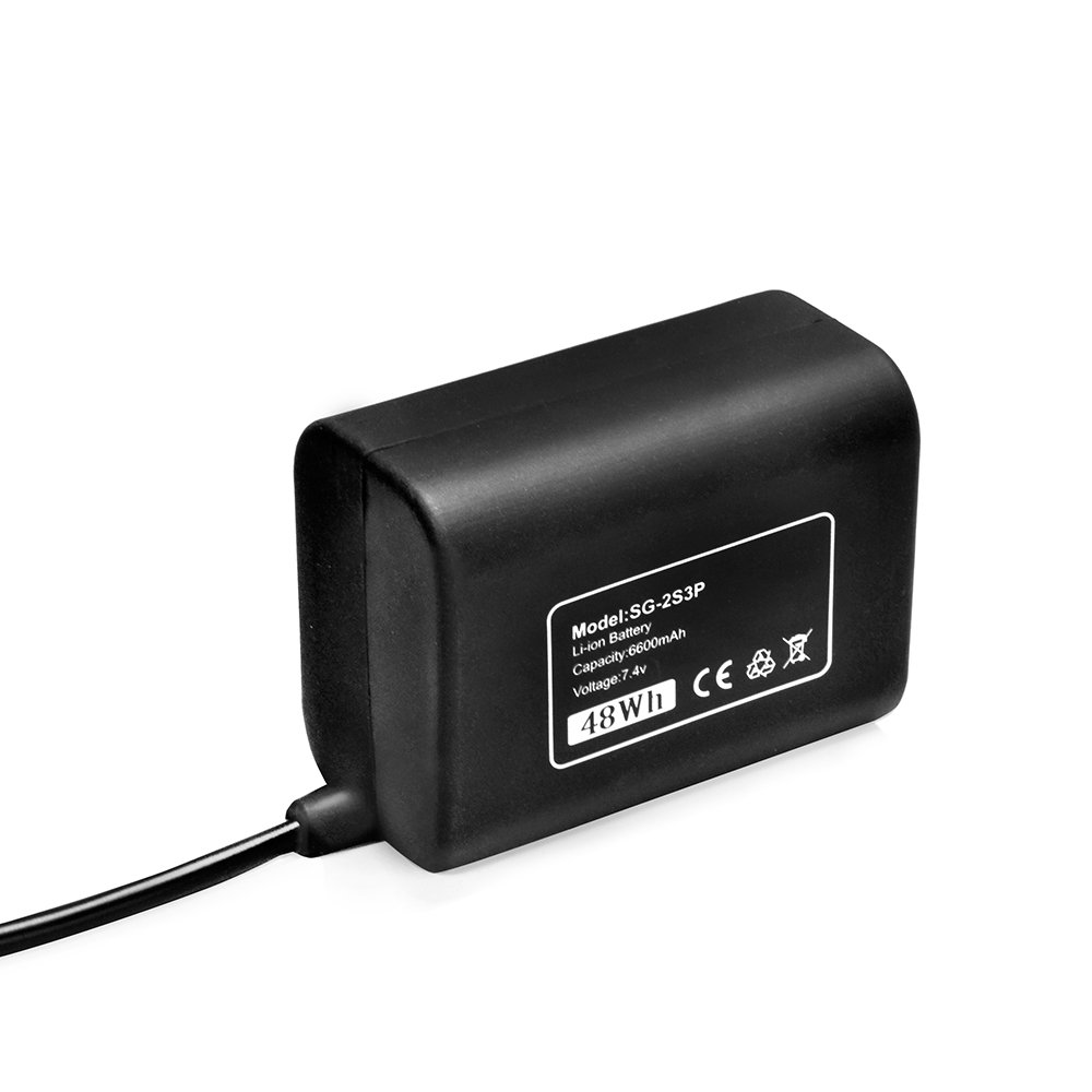 High Power 6600mAh 18650 Rechargeable Waterproof Battery Pack