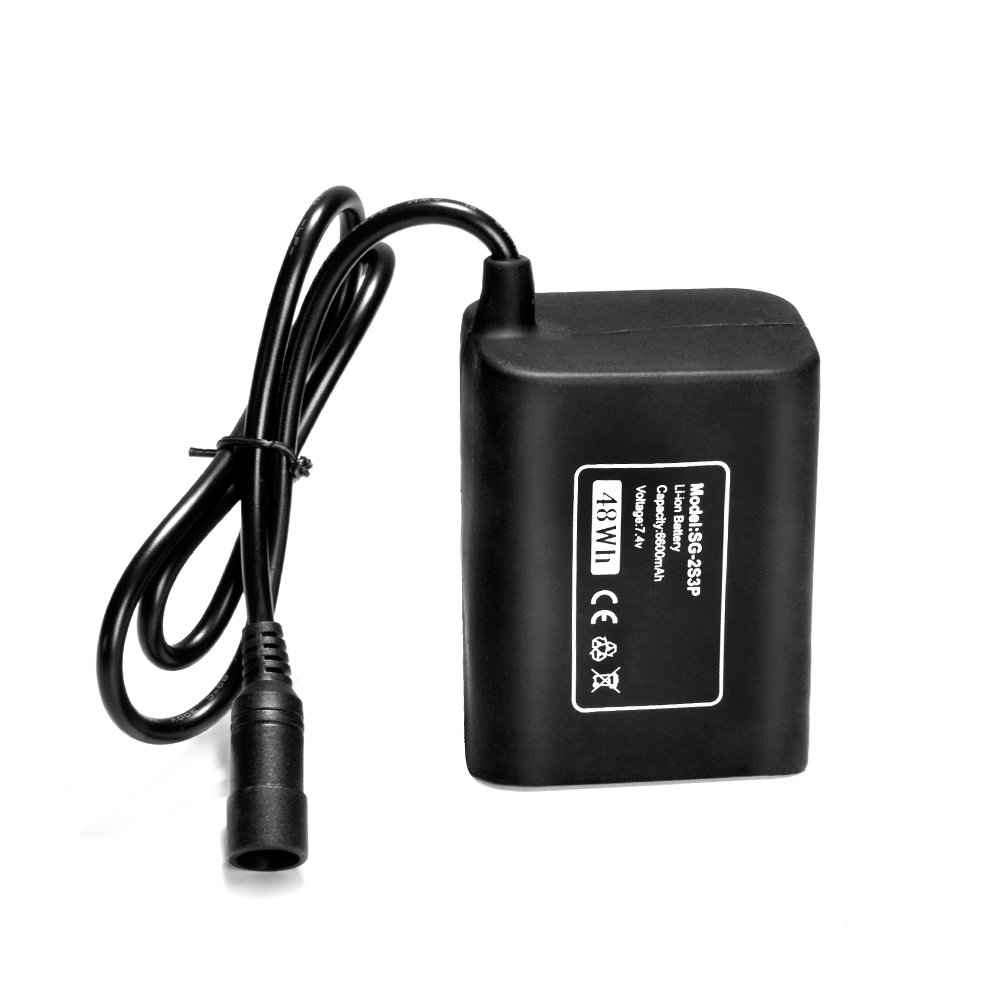 High Power 6600mAh 18650 Rechargeable Waterproof Battery Pack