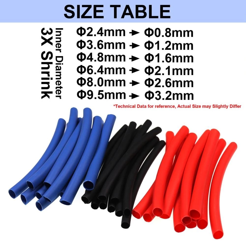 3X High Quality Saltwater Fishing Shrinking Tube Carp Sea Fishing Rig Shrink Tubes Hook Shank Eye Protecting Cover