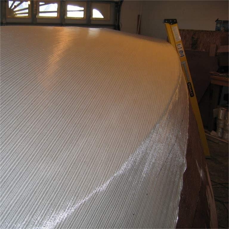 1708 Fiberglass 45/45 DBM Biaxial Fiberglass Cloth for Swimming Pool Boat Yacht