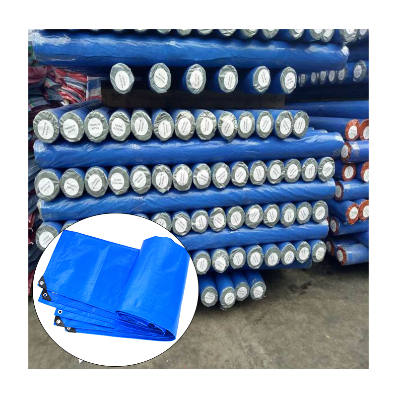 Tarps Heavy Duty Waterproof Tarpaulin Covers Green Coating Tarp 90Gsm Pe Tarp