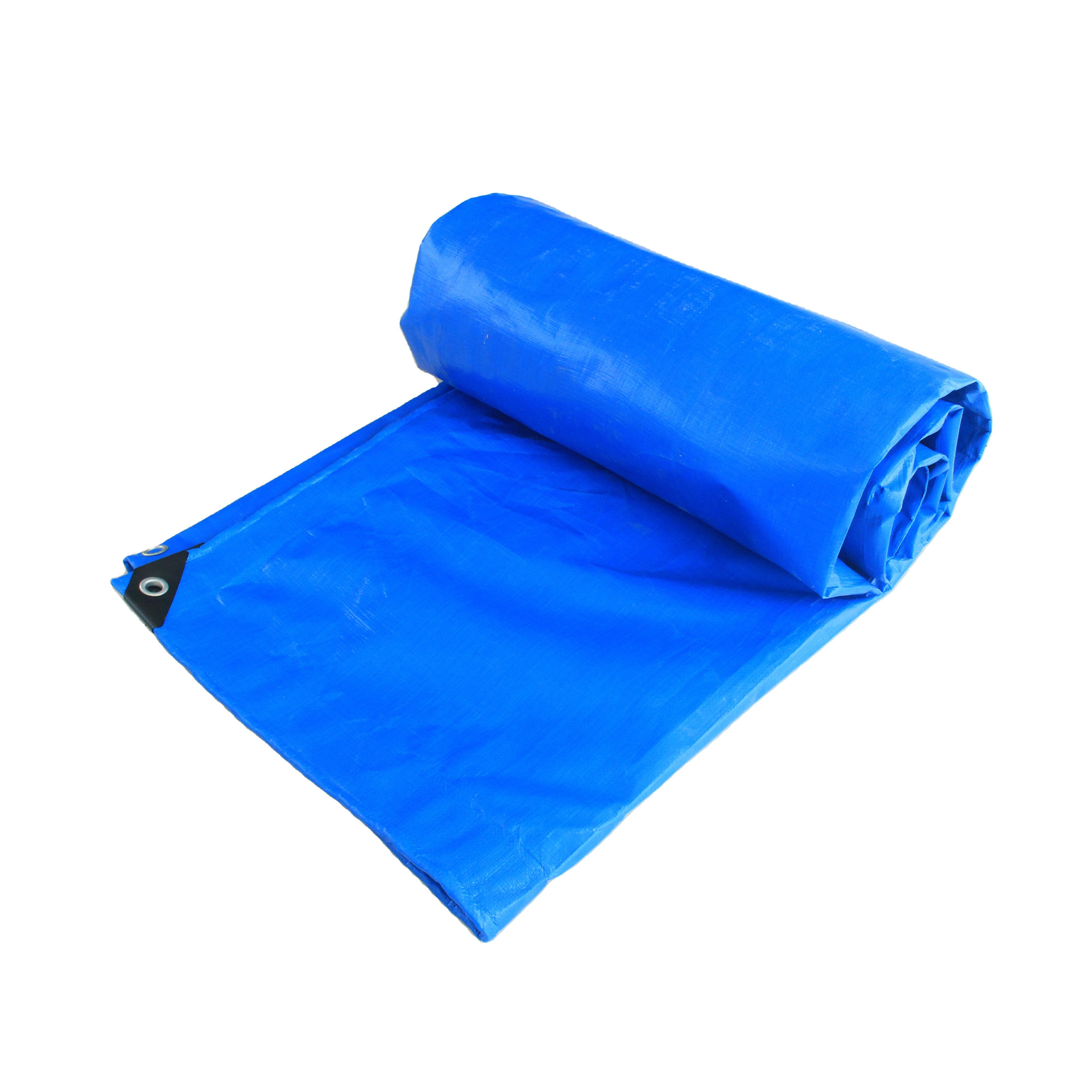 Tarps Heavy Duty Waterproof Tarpaulin Covers Green Coating Tarp 90Gsm Pe Tarp
