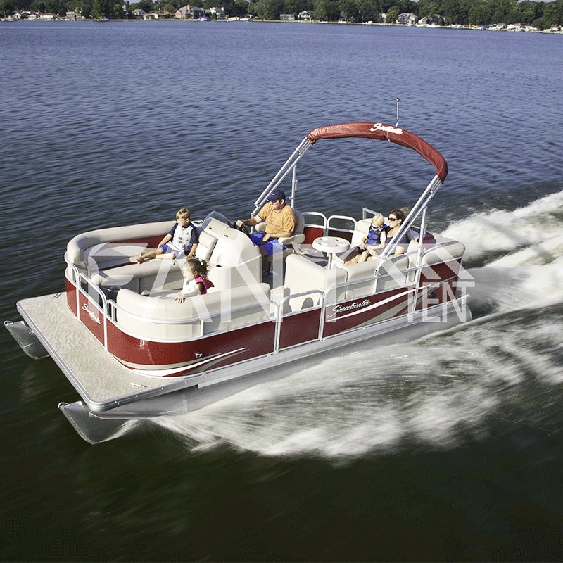 Waterproof Fishing Pontoon Boat Cover 527 19ft Dinghy Party 2 Personcheap Used Pontoon Boats for Sale Cover With Electric Motor