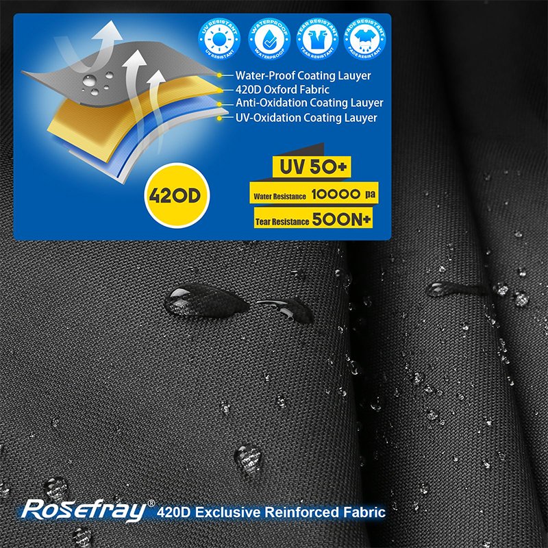 Custom High-performance Marine Kayak Covers, Waterproof UV Resistant, Fade-Resistant Dustproof Fishing Boat Cover