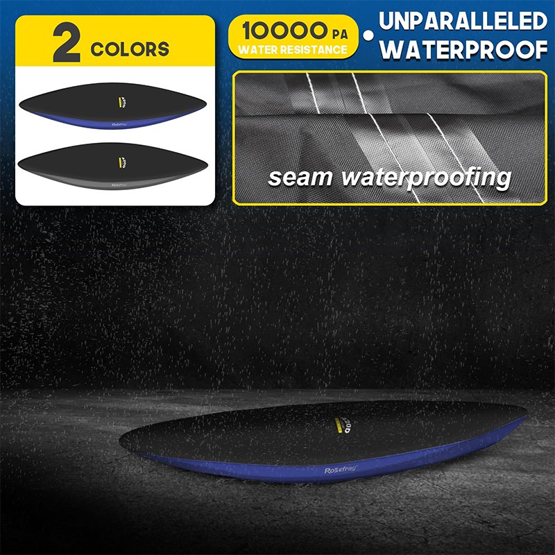 Custom High-performance Marine Kayak Covers, Waterproof UV Resistant, Fade-Resistant Dustproof Fishing Boat Cover