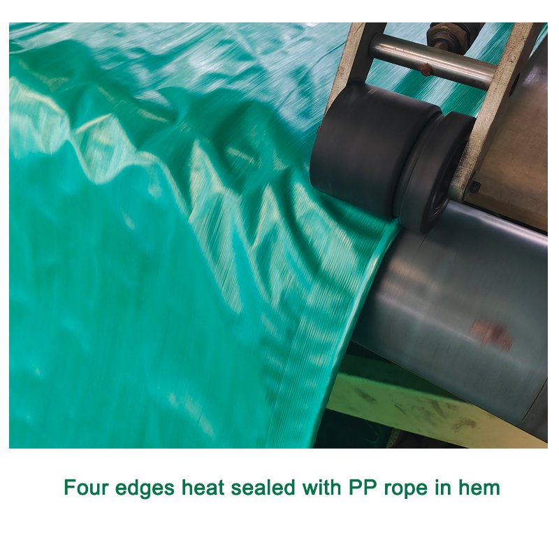 200gsm HDPE Plastic Canvas Drawstring Waterproof Tarpaulin Supplier Heavy Duty Reusable Tarpaulin Cover Industry Fabric