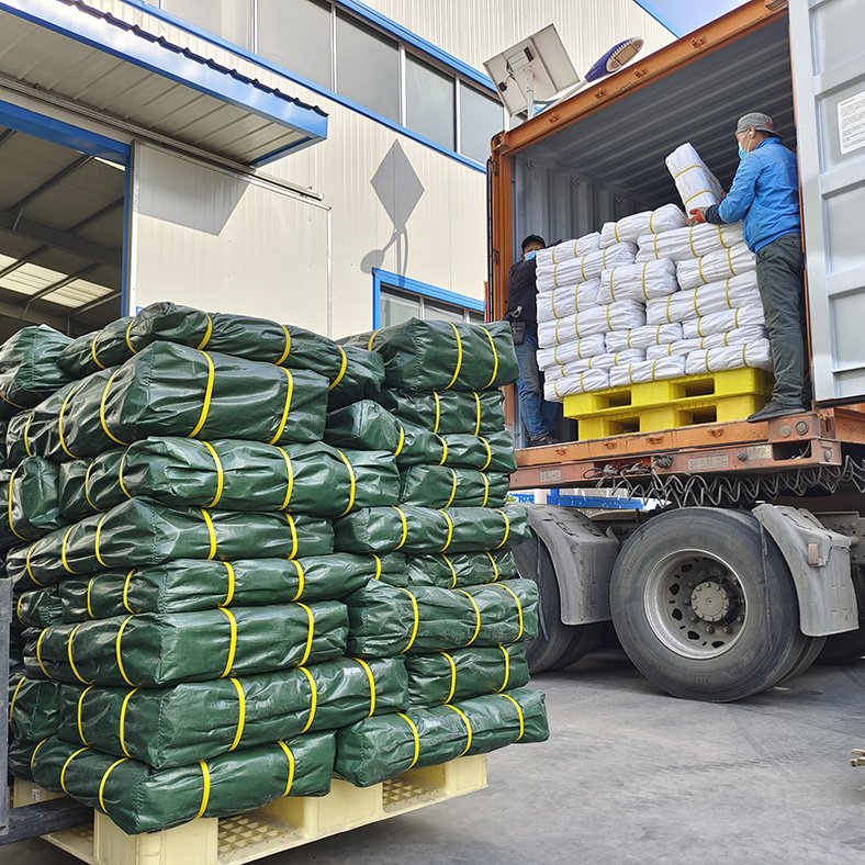 200gsm HDPE Plastic Canvas Drawstring Waterproof Tarpaulin Supplier Heavy Duty Reusable Tarpaulin Cover Industry Fabric