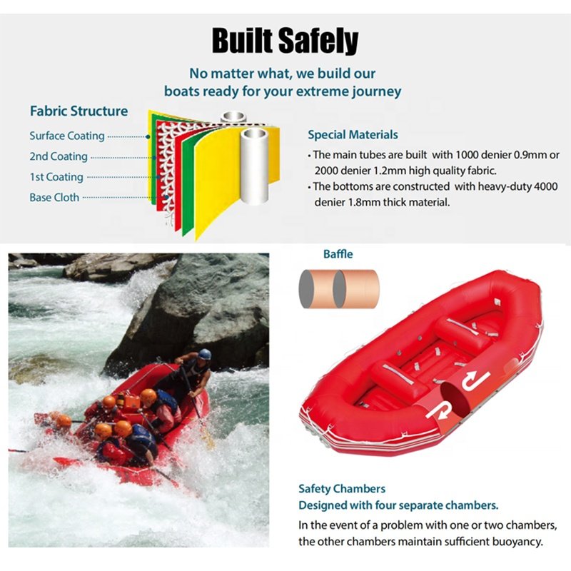 PF 3-4 Persons China Gift Pvc Outdoor Sport Inflatable Boat Drifting Rafting Boats with air Pump