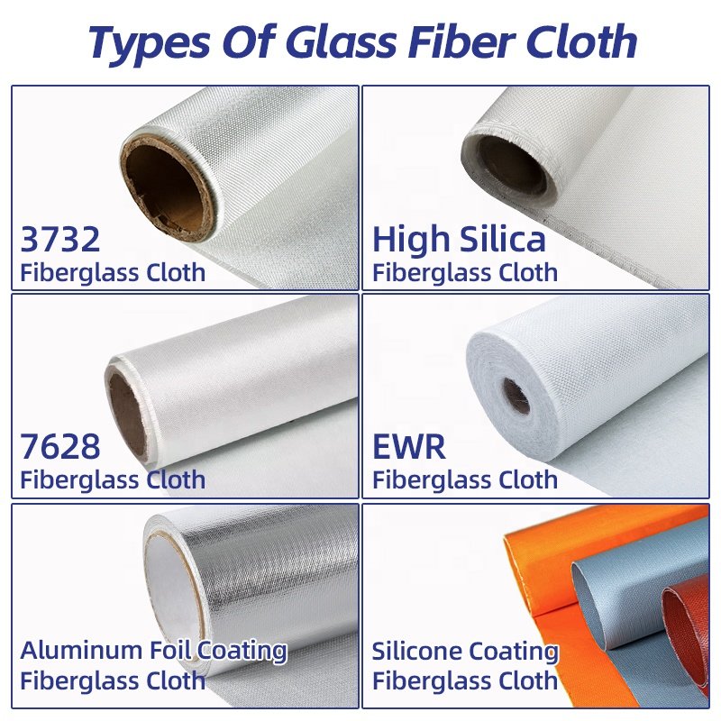 China Big Factory 25 Ounce Satin Fiberglass Fabric for Wooden