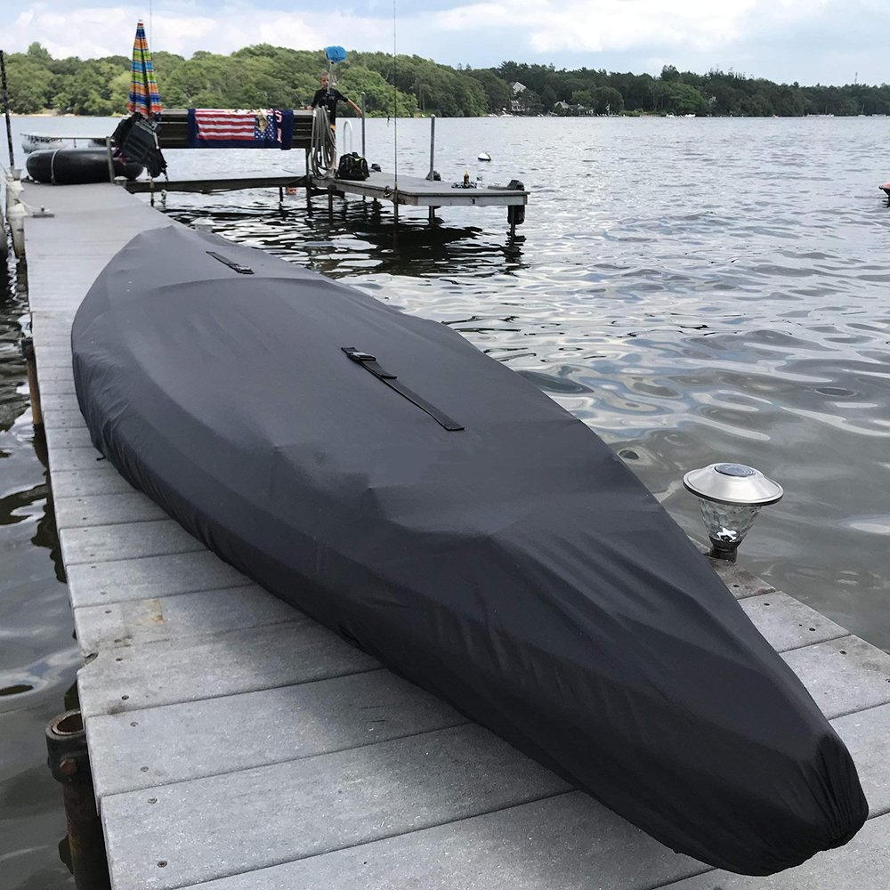 BBMonkey Kayak Oval Cover 46x32 Kayak Boat Cover 6m Waterproof Kayak Cover