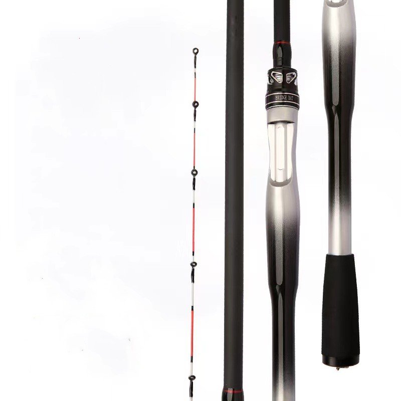 Byloo Pole Rod Carbon Fiber Ultralight Rock Single Piece Orders Fishing Rod with Glass Fiber Fishing Rod Blank