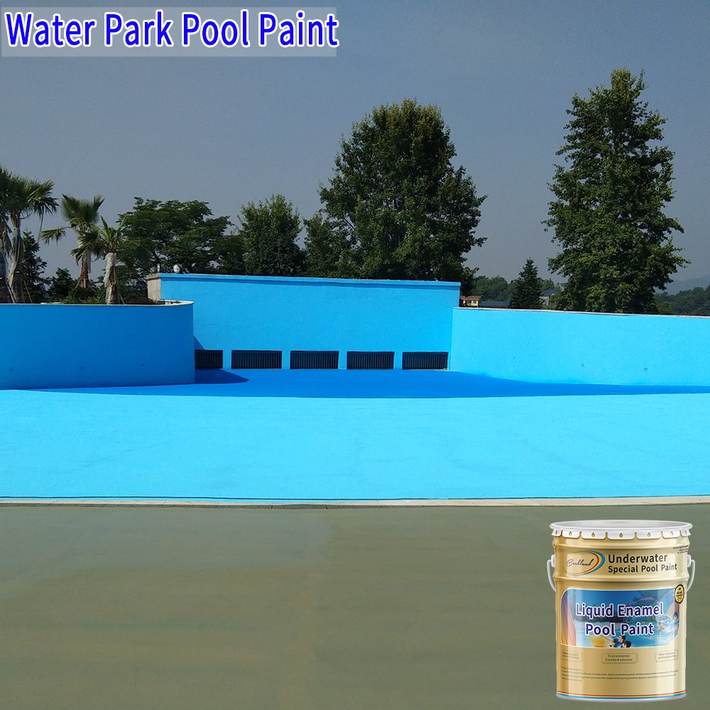 Water Park Swimming Pool Paint Factory Cover 4 Sqm/kg Epoxy Pool Paint for Waterproof Paint and Low Maintenance