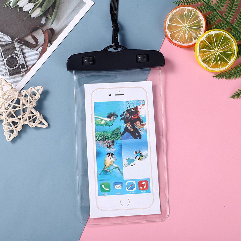 Waterproof Swimming Bag Pouch Under Water Mobile Phone Bags Case Cover for iphone 14 samsung Beach Boat Ski Drift Diving