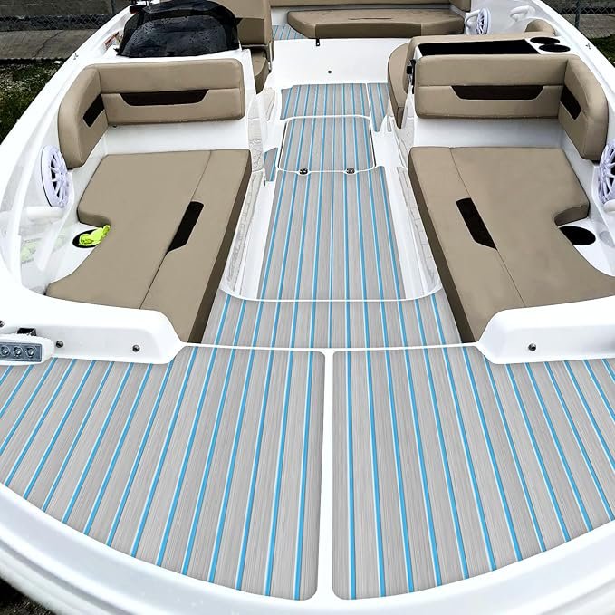 Marine Floor Covering High Density Excursion Marine Adhesive Eva Foam Board Foam Faux Teak Deck Mats