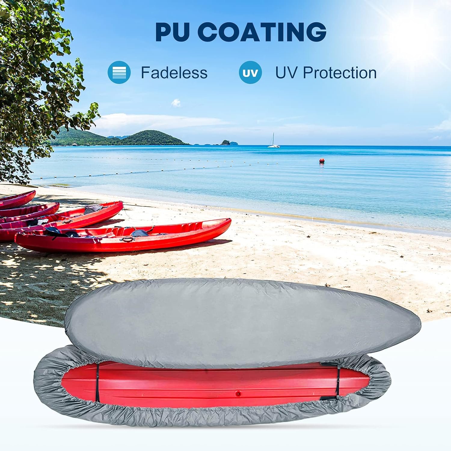 Factory Supplier Oxford Heavy Duty Boat Protector Outdoor Canvas Fabric Waterproof Kayak Boat Cover