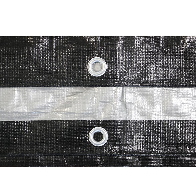 Black 100% Polyethylene Tarpaulin Poly Tarp Warehouse Covering PE Tarpaulin Fabric Sheet