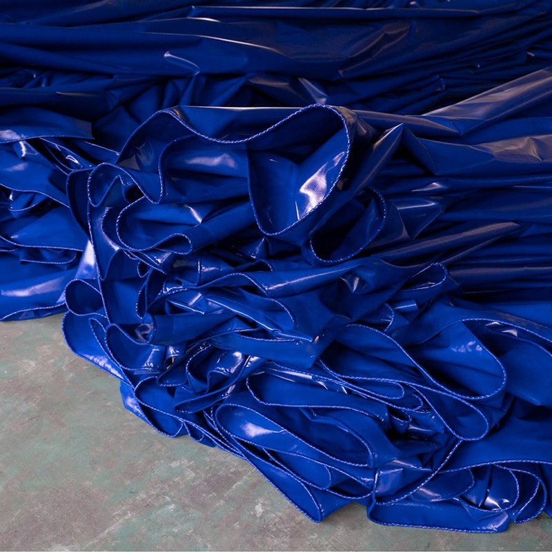 Inflatable Pvc Tarpaulin Water Slide Water tank Fabric Canvas Welding Machine Food Delivery Bag Stock in China