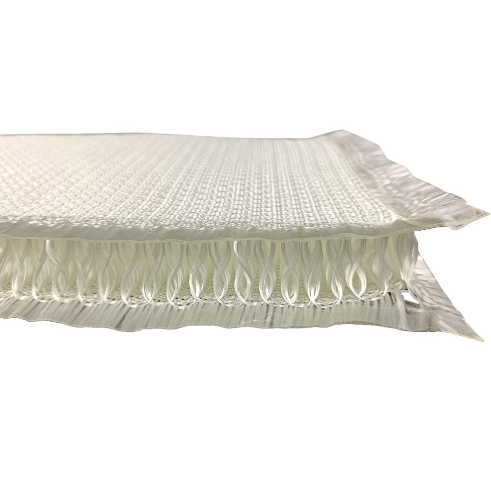 High Strength 3D Woven Fiberglass Fabric 3.1/4mm Thickness 3D Spacer Fiberglass Woven Fabrics for Building Decoration Materials